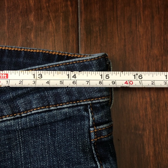 Kut from the Kloth Dark Blue Straight Jeans - Picture 6 of 8